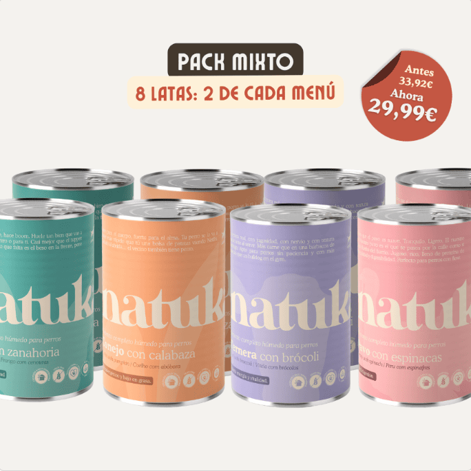 Natuka Pack Mixto 8 latas 400gr