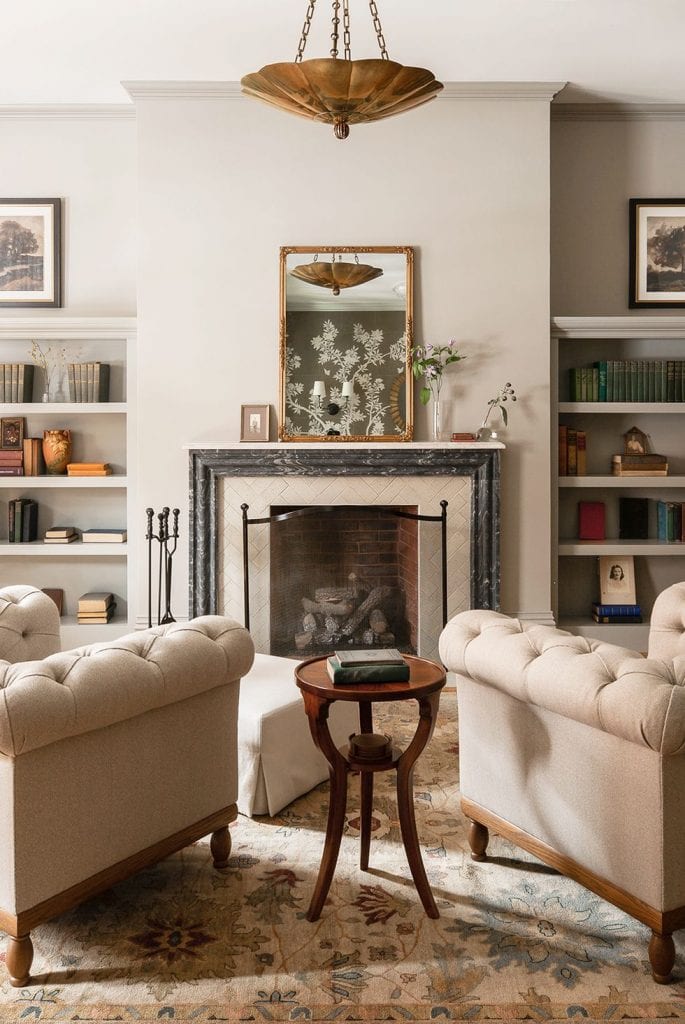 fireplace decorating ideas 57 Easy Fireplace Decorating Ideas That’ll Look Stylish All Year Long modern fireplaces hbx120120jaejoo 002 1634937738 685x1024