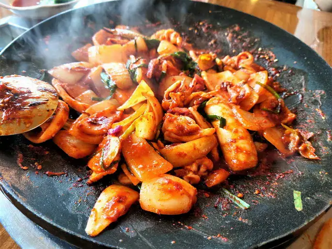 辣炒魷魚