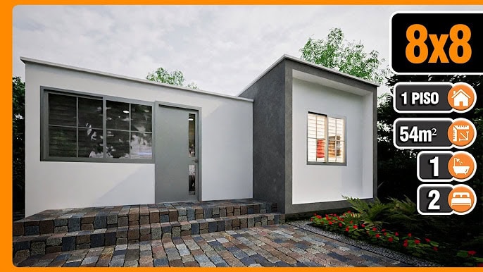 Diseños de Casas Pequeñas y Económicas | Diseño Moderno Y Barato | Small House Design | Tiny House - YouTube