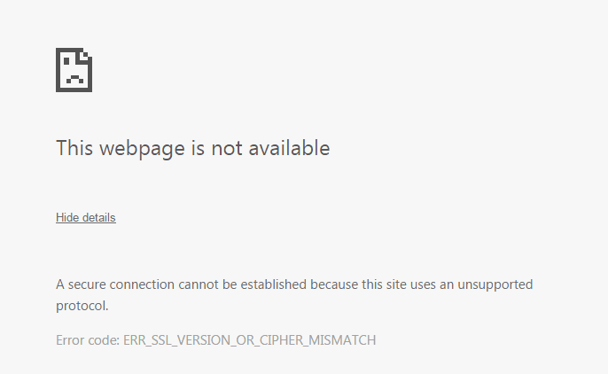 ERR_SSL_VERSION_OR_CIPHER_MISMATCH