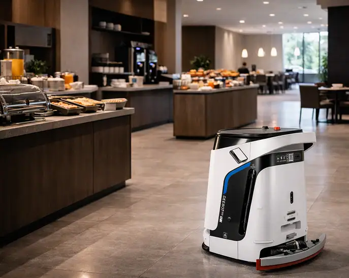 Limpieza de hoteles con robots