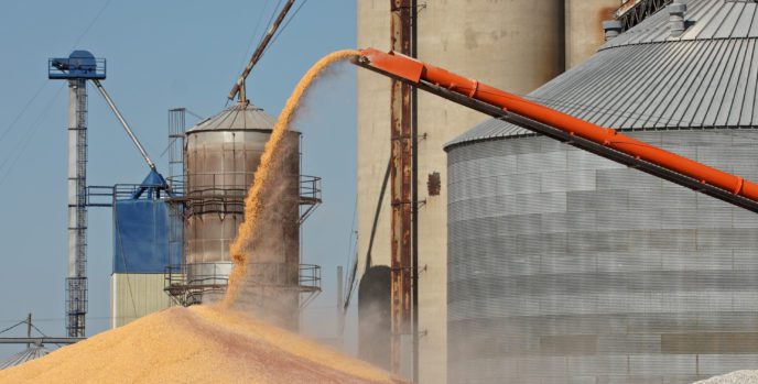heating with corn