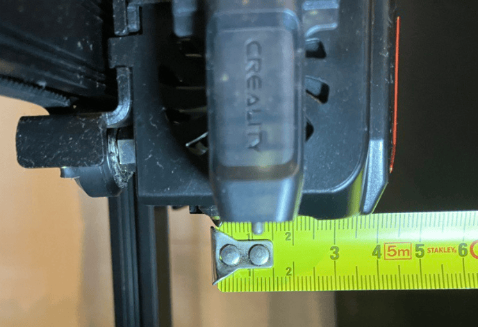 measuring y probe offset