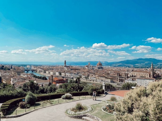 Firenze vista dall'alto