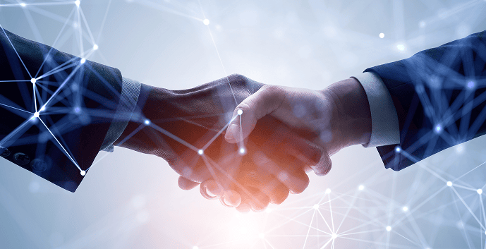 Business Partners shaking hands