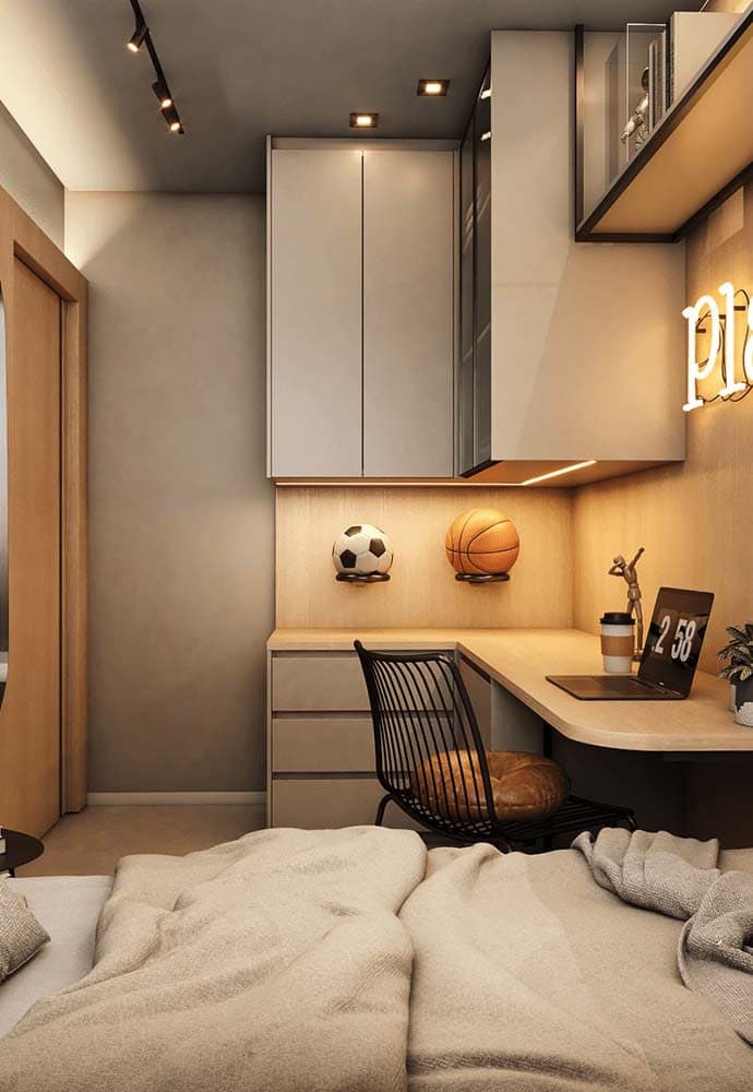 QUARTO DE SOLTEIRO MODERNO: DICAS PARA DECORAR COM ESTILO E FUNCIONALIDADE