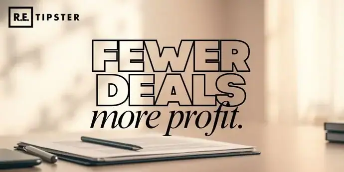 Fewer deals more profit