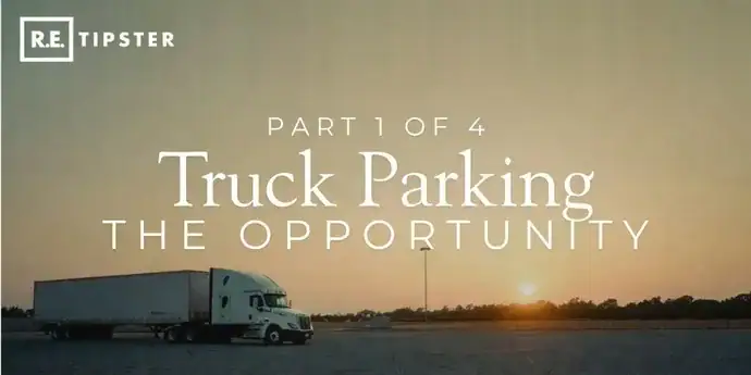 semi-truck parking opportunity