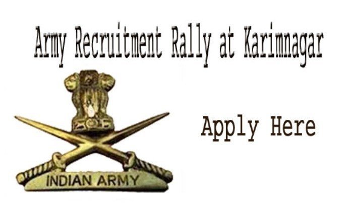 Indian Army Rally Recruitment Karimnagar