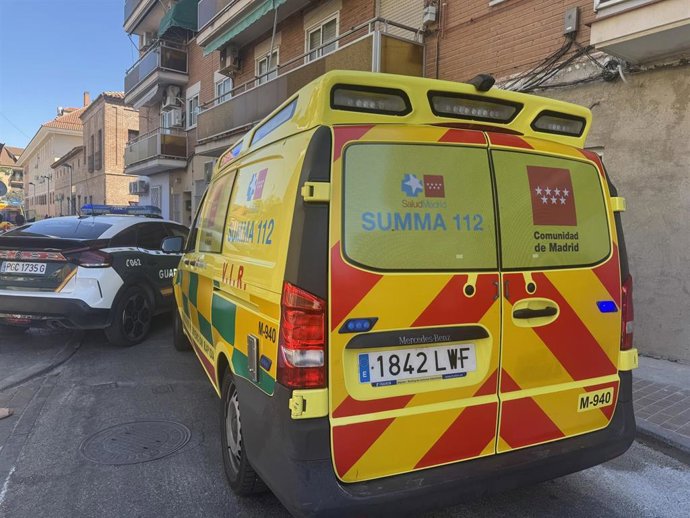 Imagen de archivo de una ambulancia del SUMMA112
