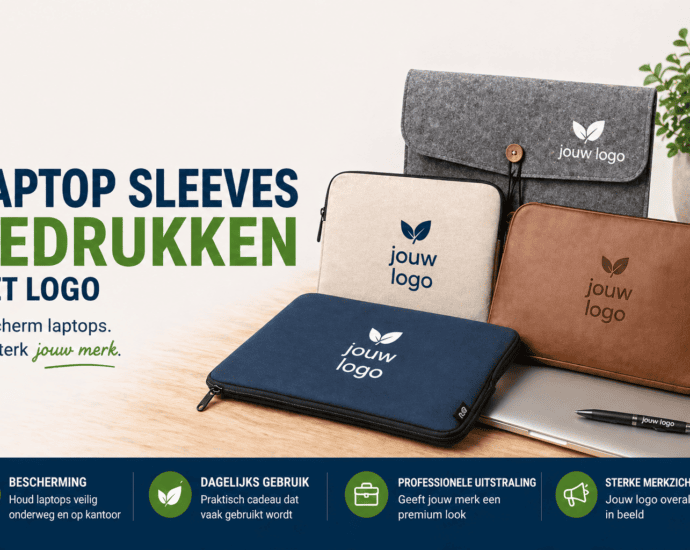 Laptop sleeve bedrukken met logo als professioneel relatiegeschenk