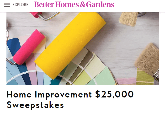 Read more about the article BHG Sweepstakes with Great Prizes in 2023