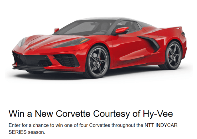 Corvette Sweepstakes