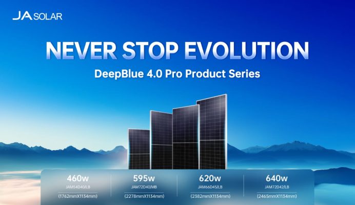 Tấm pin năng lượng mặt trời hai mặt kính– Giải pháp bifacial solar panels tại Việt Nam 2 tam-pin-ja-solar-deepblue-4-0-pro