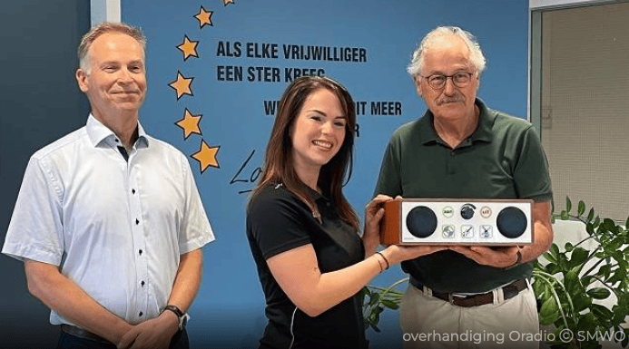 SMWO Goes ontvangt drie Oradio's.