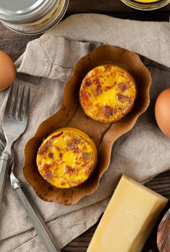 bacon gruyere egg bites