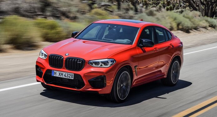 Представлены «заряженные» кроссоверы BMW X3 M и X4 M