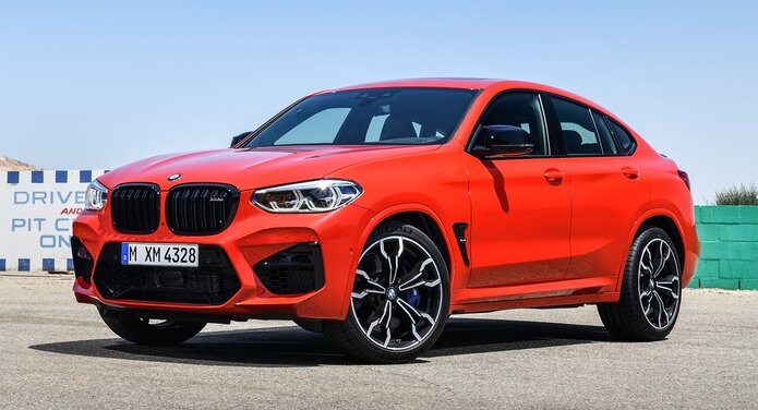 Представлены «заряженные» кроссоверы BMW X3 M и X4 M