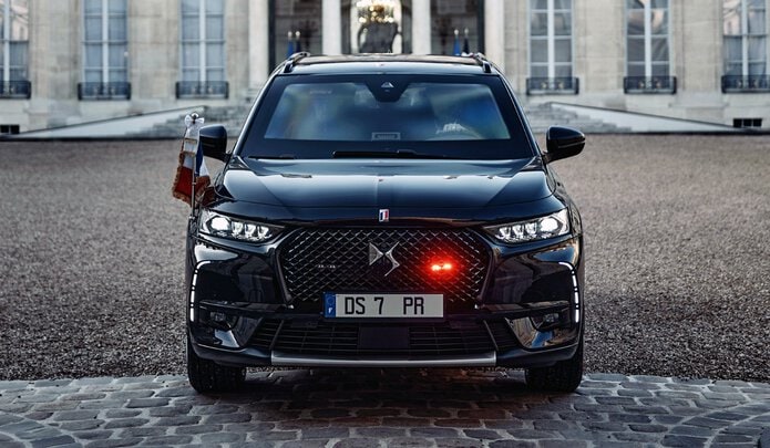 Для президента Франции подготовлен удлиненный DS 7 Crossback Elysee