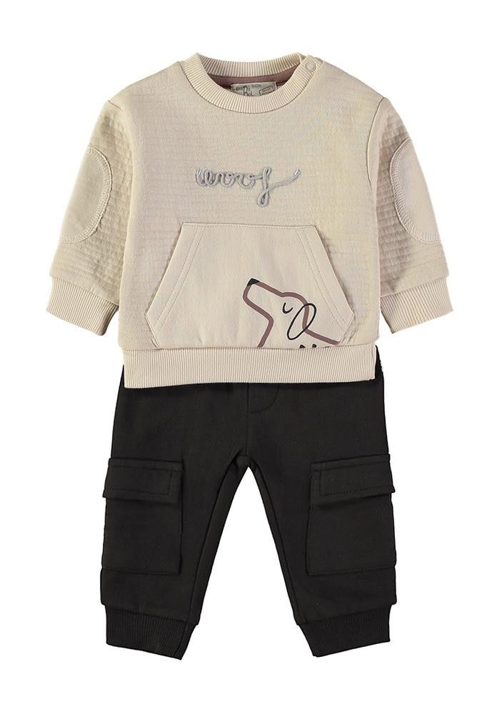 Chándal pantalón bolsillos laterales BABYBOL