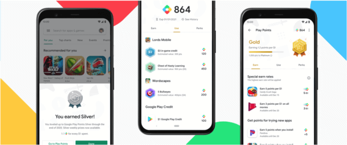 Join Google Play Points Rewards Program