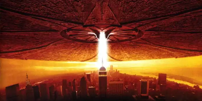 Scene from the movie, Independence Day