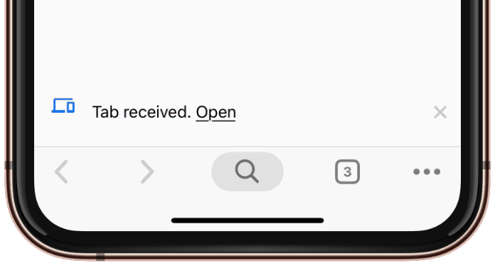 Chrome-Tab-Received-Phone-Notification