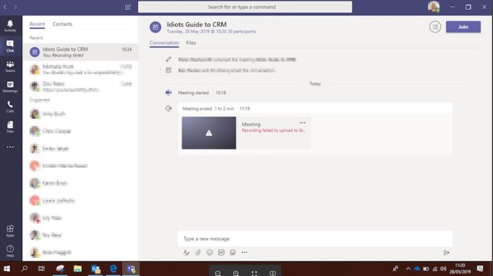 Microsoft-Teams-Meeting-Recording-Failed-to-Upload-to-Stream