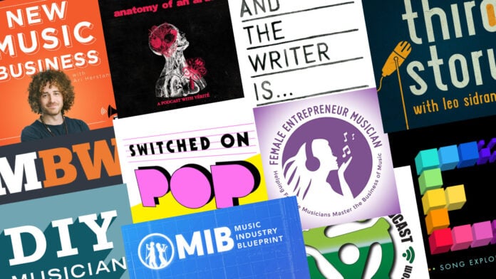best music business podcasts thumbnail
