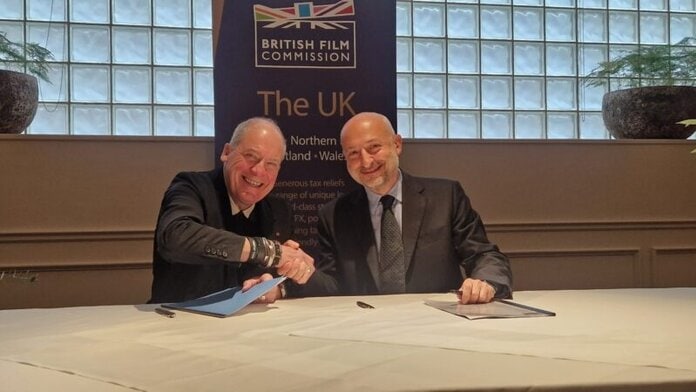 Nei giorni di Focus-London è stato firmato il Memorandum of Understanding (MoU) fra British Film Commission e Italian Film Commissions