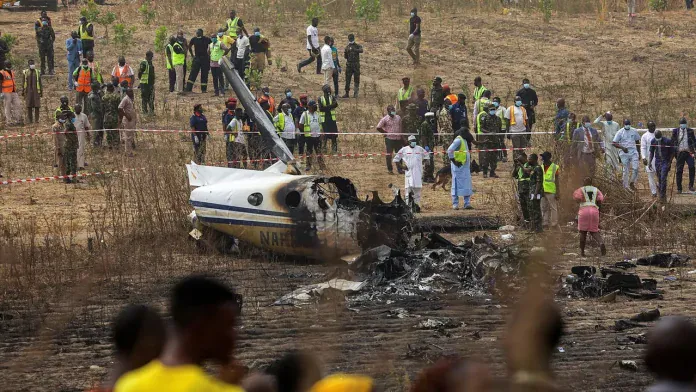 Nigeria un avion militaire s'écrase