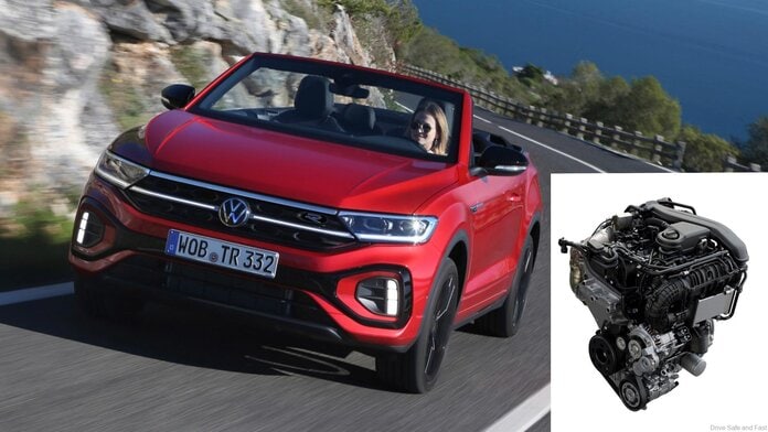 Volkswagen EA 211 evo2 in new T-Roc Cabriolet