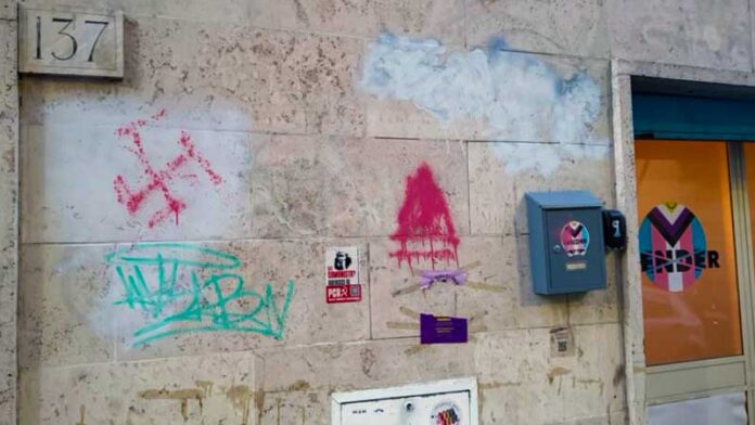 La sede di Gender X al Pigneto