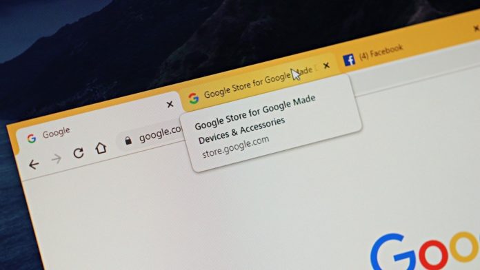 Google Chrome Tab Hover Cards