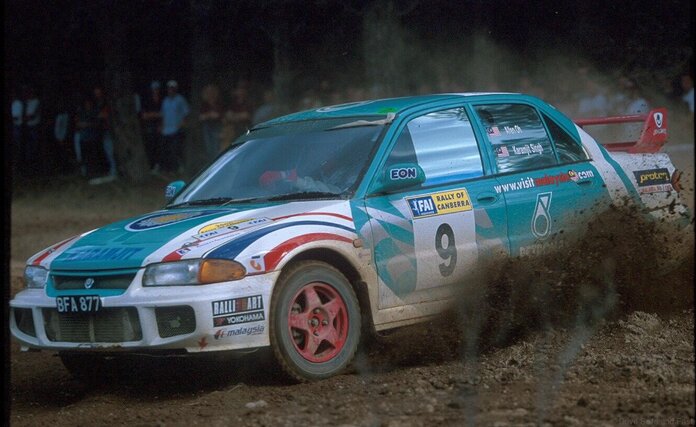 Karamjit Singh APRC car