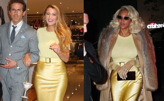 rewrite this title no comments no quotes only return the rewrite this title no comments no quotes only return the resultsWho Wore it Better? Beyonce vs. Blake Lively in Sergio Hudson Spring 2025 Yellow Top and Maxi Skirt - Fashion Bomb Daily