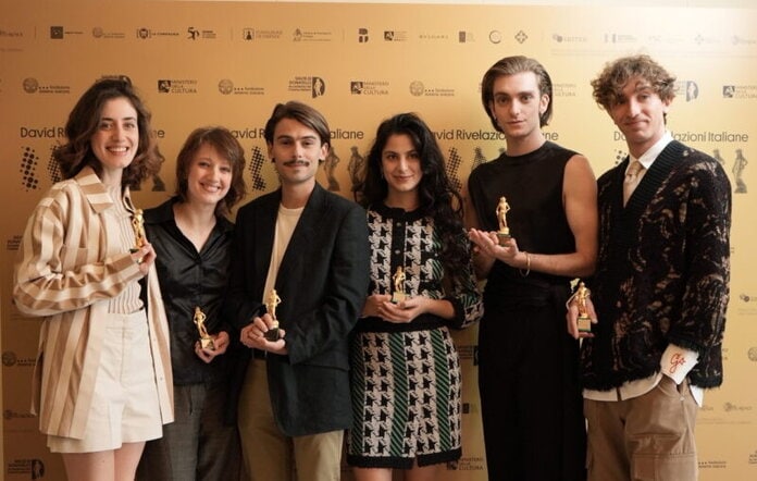 A Firenze, la prima edizione del premio David Rivelazioni Italiane – Italian Rising Stars. I premiati sono: Cecilia Bertozzi, Domenico Cuomo, Michele Eburnea, Leonardo Maltese, Fotinì Peluso, Yile Vianello