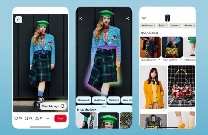New Visual AI-Powered Image Search Features on Pinterest New Visual AI-Powered Image Search Features on Pinterest