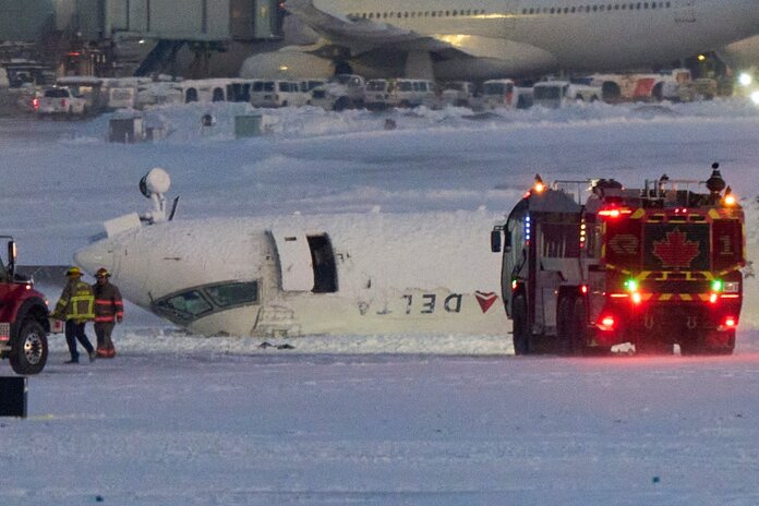 Flight attendant reportedly sues Delta for $75M following February's crash-landi