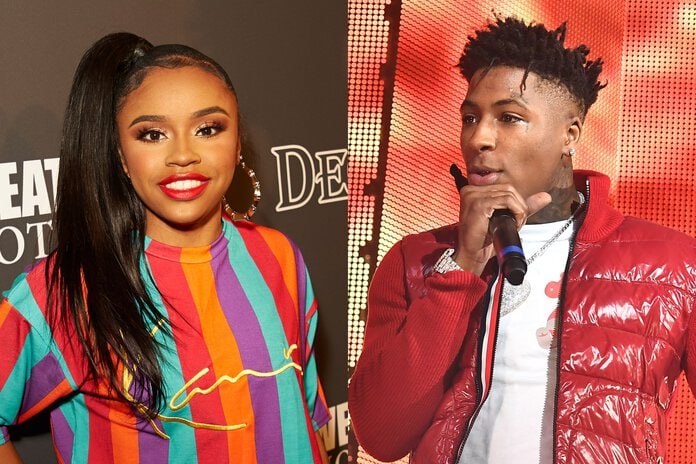 Yaya Mayweather is letting NBA YoungBoy know how much she loves him...just two weeks after he announ