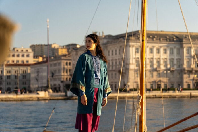 Le riprese triestine di The great Chimera con Fotinì Peluso. Coprodotto da BETA e Foss, con il service di Mompracem e il supporto di FVG F.C.