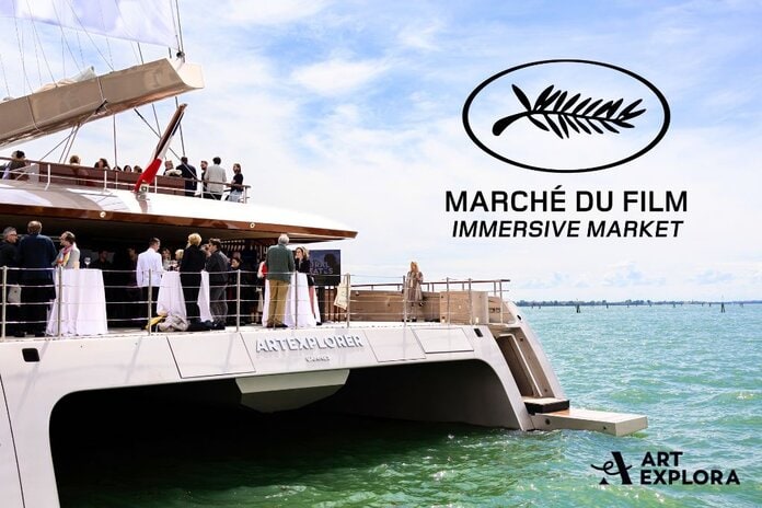 L'arte immersiva sbarca a Cannes, a bordo del catamarano Art Explora che dal 13 al 19 maggio ospiterà l'Immersive Market