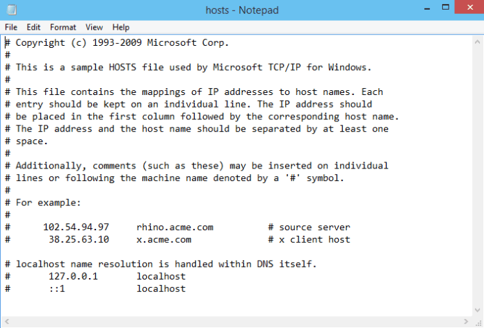 How to Edit The Hosts File On Windows 10