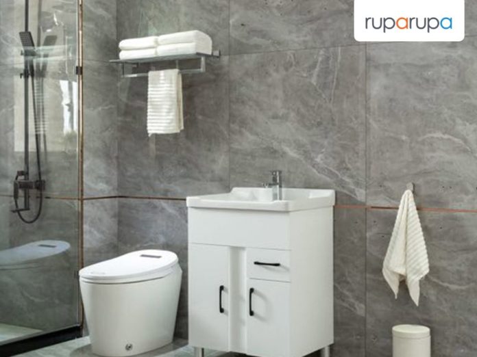 Bathroom cabinet Kris Pvc Dc-04 - white how to clean bathroom crust