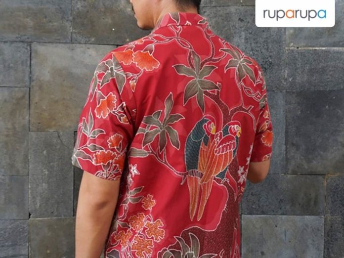 Pendopo Ukuran M Kemeja Batik Pria Motif Rwb Dann