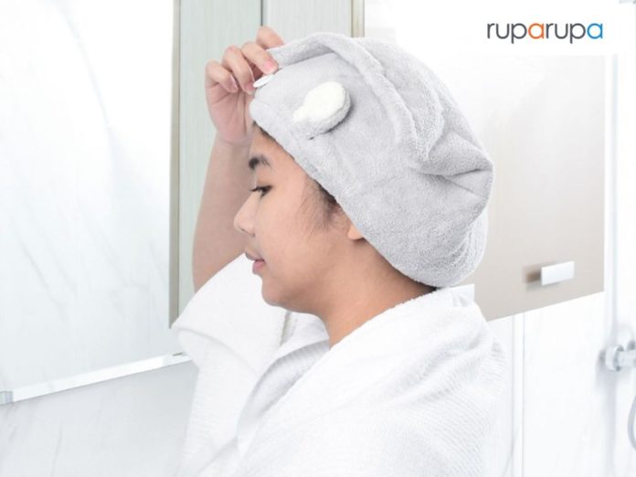 Ataru Koala Hair Towel - Grey how to wash towels
