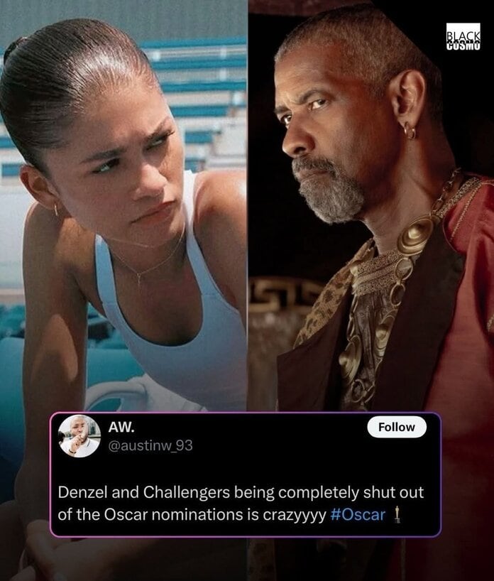 #OscarSnubs: Denzel Washington and Zendaya receive no Academy Awards nomination 