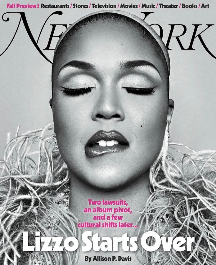 Lizzo SLAYS on New York Magazine's September Cover!
