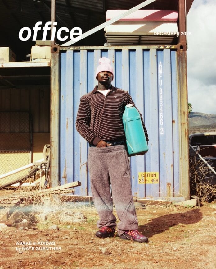 Asake Slays on Office Magazine December 2025